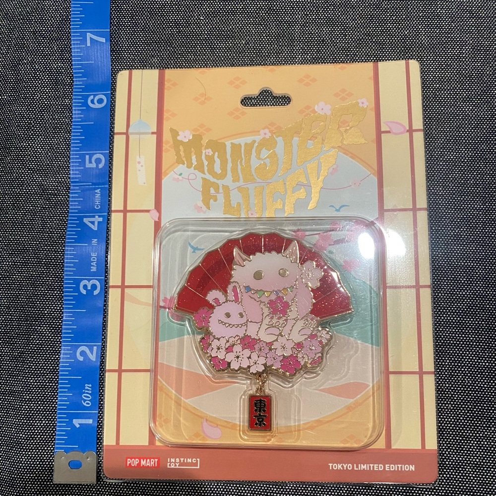 POP MART Monster Fluffy Magnet Tokyo Limited Edition